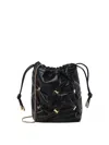 Ferragamo Mini Bucket In Black