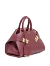 Ferragamo Bolso Hug Mini Granate