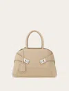 Ferragamo Large Hug Tote With Spike Embellished