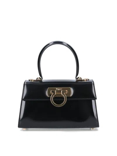 Ferragamo Handbag In Black