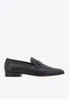 Ferragamo Bonny Gancini Leather Loafers