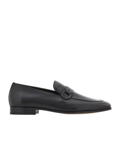 Ferragamo Bonny Gancini Loafer In Black