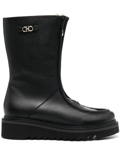 Ferragamo Boot - Black