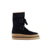Ferragamo Boot In Black