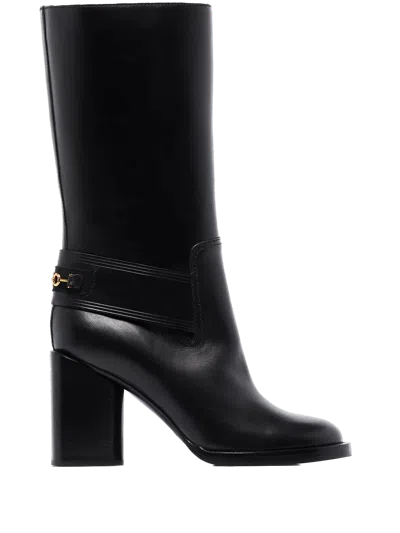 Ferragamo Boot In Black