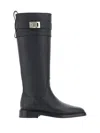 Ferragamo Stivale Ryder Leather Boots