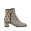 Ferragamo Bootie In Brown