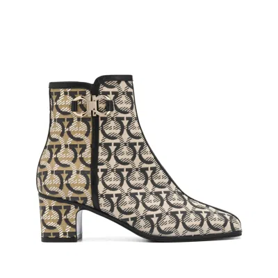 Ferragamo Bootie In Brown