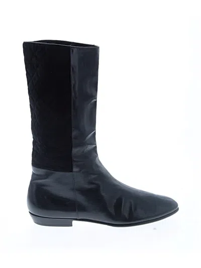 Pre-owned Ferragamo Boots In Black