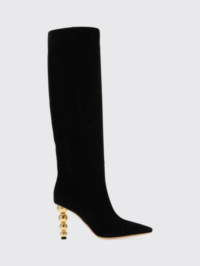 Ferragamo Boots Woman Color Black