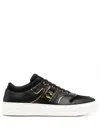 Ferragamo Borg Logo Low-top Sneakers In Multi