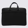 Ferragamo Men's Gancini Business Bag In Black