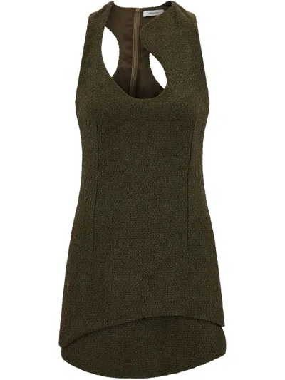 FERRAGAMO BOUCLÉ MINI DRESS