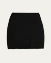 Ferragamo Boucle Paneled Mini Skirt