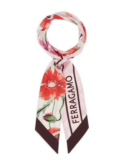 Ferragamo Bouquet Bandeau In Pink