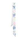 Ferragamo Bouquet-print Scarf In Neutrals