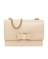 Ferragamo Bow Button Single Shoulder Bag