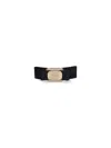 Ferragamo Bow Design Gros Grain Hair Clip With Strass