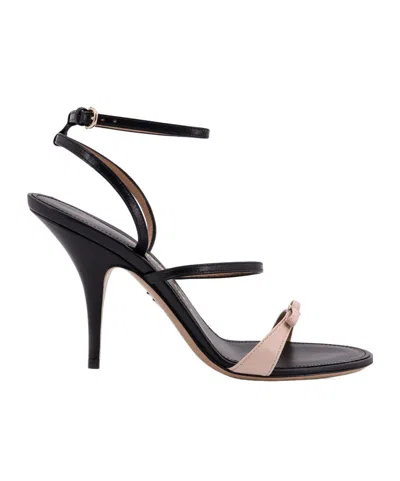 FERRAGAMO FERRAGAMO BOW DETAILED ANKLE STRAP SANDALS