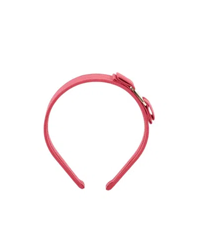 Ferragamo Bow Detail Hair Accessories In Red