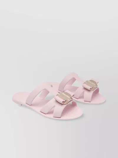 Ferragamo Lilou Slide Sandal In Cottoncandy | ModeSens
