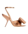 Ferragamo Bow-detailed Anle-strap Heeled Sandals