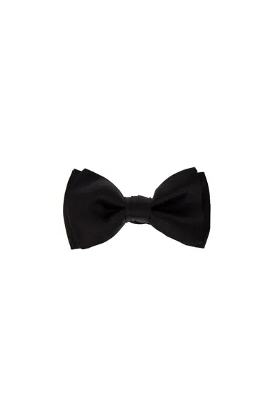 Ferragamo Bow Tie In Black