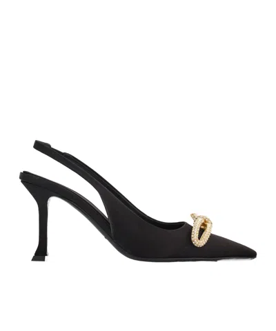 FERRAGAMO BOW-TIE HIGH-HEELED SANDALS