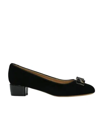 FERRAGAMO BOW-TIE HIGH HEELS