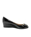 Ferragamo Bow-tie High Heels In Black