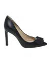 Ferragamo Bow-tie High Heels In Black
