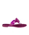 Ferragamo Bowknot Clip Toe Cool Drag In Pink