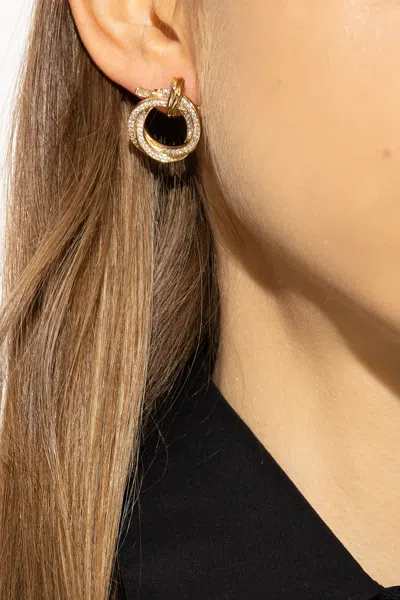 Ferragamo Gancini Earrings In Gold