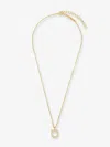 Ferragamo Brass Necklace With Gold Finishes In Gold