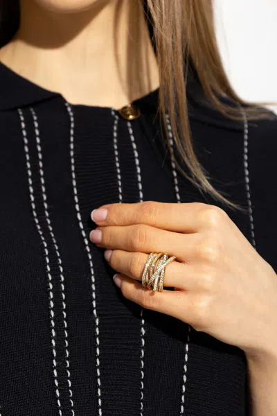 Ferragamo Gancini Ring In Gold