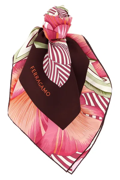 FERRAGAMO 'BREZZA' PRINT SCARF