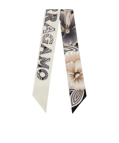 FERRAGAMO BREZZA PRINT SILK BANDEAU