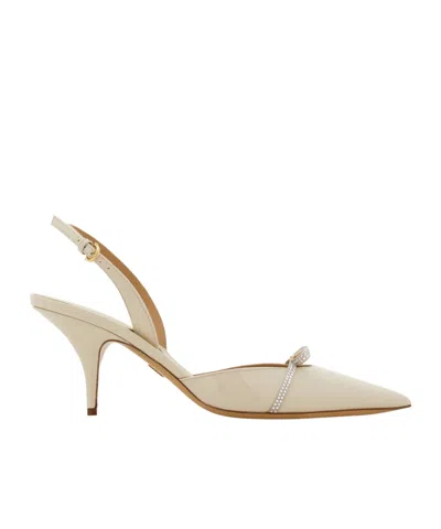 Ferragamo Bridal - Slingback With Mini Bow In Neutral