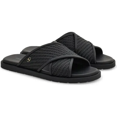 Ferragamo Brise 2 Slide Sandal In Black