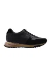 Ferragamo Brooklyn Logo Casual Sports Shoes In Black