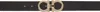 Ferragamo Brown & Black Reversible Adjustable Gancini Belt