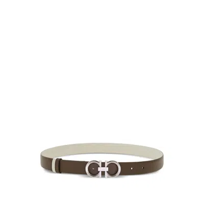 FERRAGAMO FERRAGAMO BROWN BELTS WOMEN