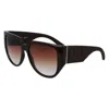 Ferragamo Gancini Tea Cup 58mm Oval Sunglasses