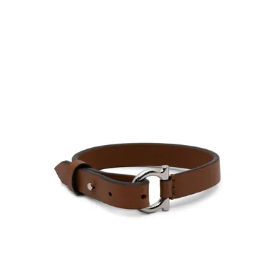 Ferragamo Brown Bracelets Men