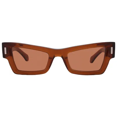FERRAGAMO FERRAGAMO BROWN CAT EYE LADIES SUNGLASSES SF2006S 232 53
