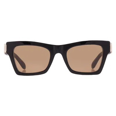FERRAGAMO FERRAGAMO BROWN CAT EYE LADIES SUNGLASSES SF2013S 011 52
