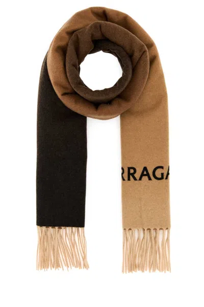 Ferragamo Brown Classic Logo Scarf