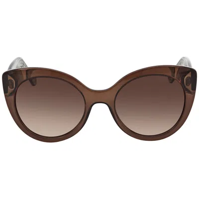 Ferragamo Brown Gradient Butterfly Ladies Sunglasses Sf964s 210 54