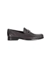 Ferragamo Man Loafers Dark Brown Size 9 Calfskin In Brown