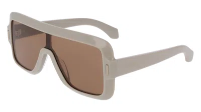 Ferragamo Brown Shield Ladies Sunglasses Sf2061se 259 55
